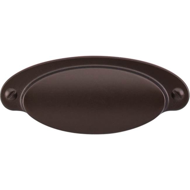 Top Knobs - Dakota Cup Pull 2 9/16 Inch (c-c) Oil Rubbed Bronze - Oil Rubbed Bronze