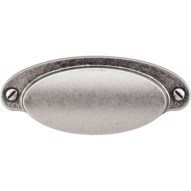 Top Knobs - Dakota Cup Pull 2 9/16 Inch (c-c) Pewter Antique - Pewter Antique
