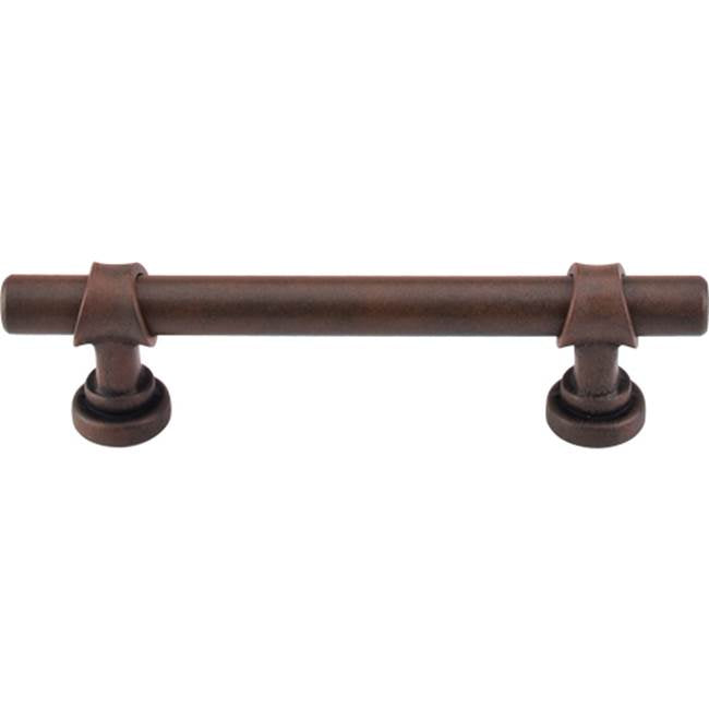 Top Knobs - Bit Pull 3 3/4 Inch (c-c) Patina Rouge - Patina Rouge