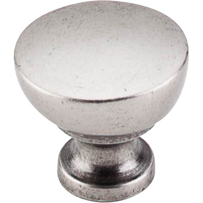 Top Knobs - Bergen Knob 1 1/4 Inch Pewter Antique - Pewter Antique
