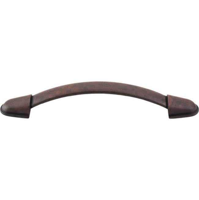 Top Knobs - Buckle Pull 5 1/16 Inch (c-c) Patina Rouge - Patina Rouge