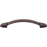 Top Knobs - Buckle Pull 5 1/16 Inch (c-c) Patina Rouge - Patina Rouge