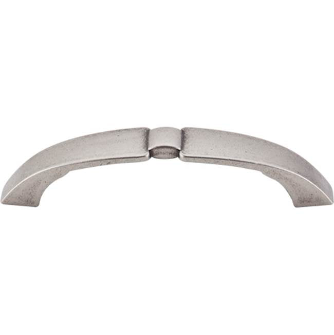 Top Knobs - Lida Pull 3 3/4 Inch (c-c) Pewter Antique - Pewter Antique