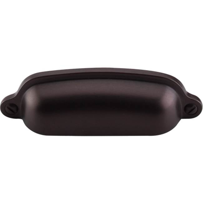 Top Knobs - Charlotte Cup Pull 2 9/16 Inch (c-c) Oil Rubbed Bronze - Oil Rubbed Bronze