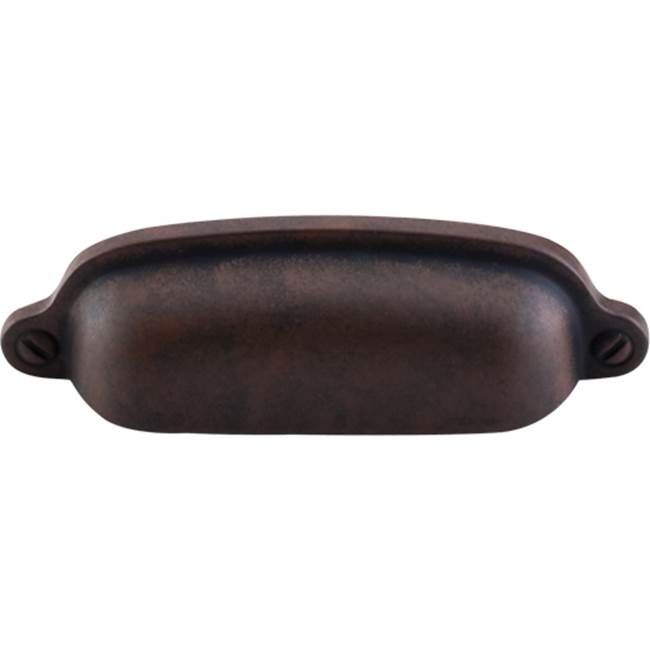Top Knobs - Charlotte Cup Pull 2 9/16 Inch (c-c) Patina Rouge - Patina Rouge