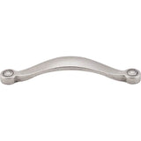 Top Knobs - Saddle Pull 5 1/16 Inch (c-c) Pewter Antique - Pewter Antique