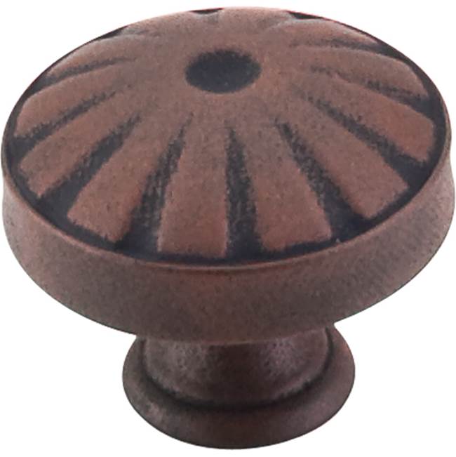 Top Knobs - Hudson Knob 1 1/4 Inch Patina Rouge - Patina Rouge