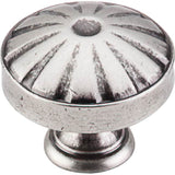 Top Knobs - Hudson Knob 1 1/4 Inch Pewter Antique - Pewter Antique