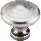 Top Knobs - Peak Knob 1 5/16 Inch Pewter Antique - Pewter Antique