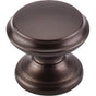 Top Knobs - Flat Top Knob 1 3/8 Inch Oil Rubbed Bronze - Oil Rubbed Bronze