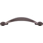 Top Knobs - Angle Pull 3 3/4 Inch (c-c) Oil Rubbed Bronze - Oil Rubbed Bronze