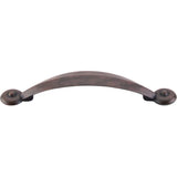 Top Knobs - Angle Pull 3 3/4 Inch (c-c) Patina Rouge - Patina Rouge