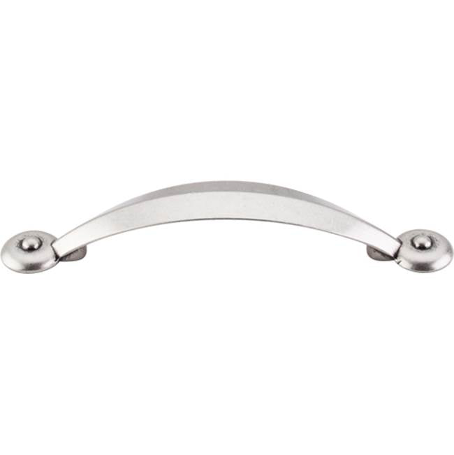 Top Knobs - Angle Pull 3 3/4 Inch (c-c) Pewter Antique - Pewter Antique