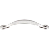 Top Knobs - Angle Pull 3 3/4 Inch (c-c) Pewter Antique - Pewter Antique