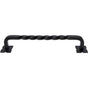 Top Knobs - Twist Appliance Pull 12 Inch (c-c) Patina Black - Patina Black