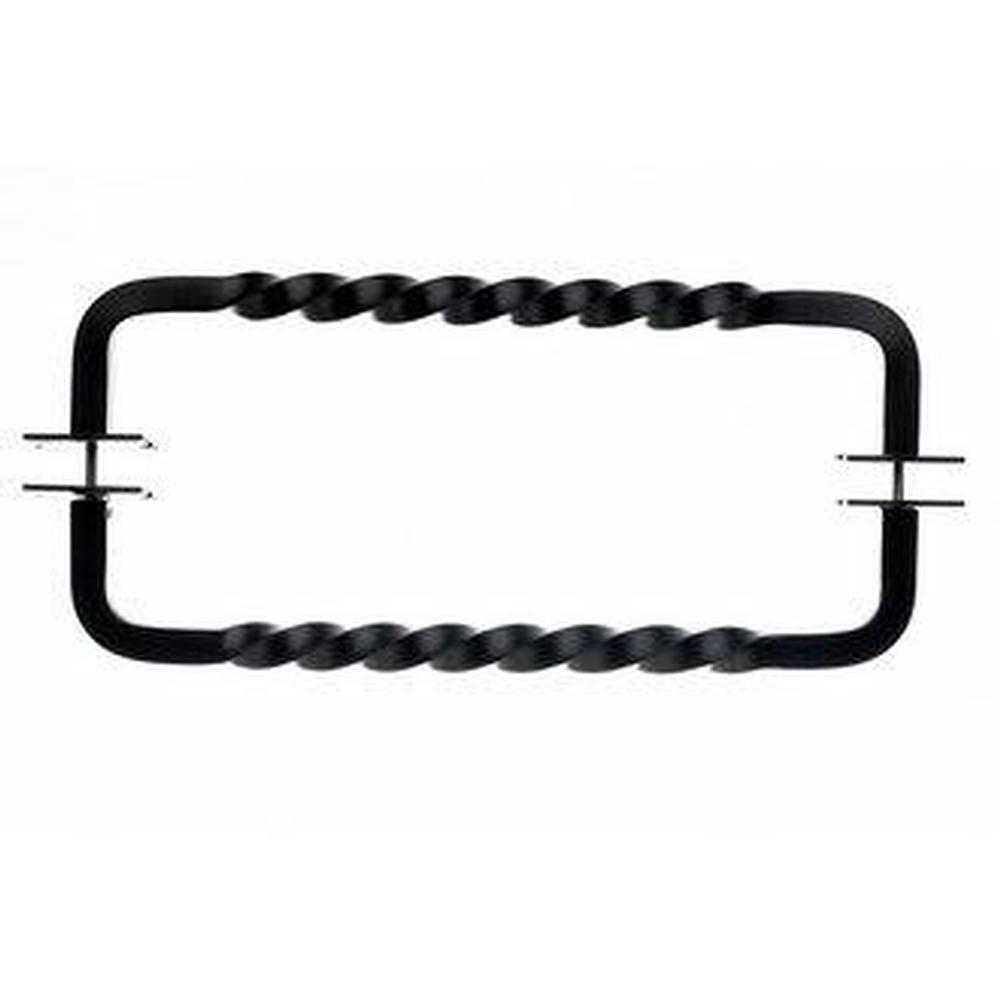 Top Knobs - Twist Appliance Pull 18 Inch (c-c) Patina Black - Patina Black