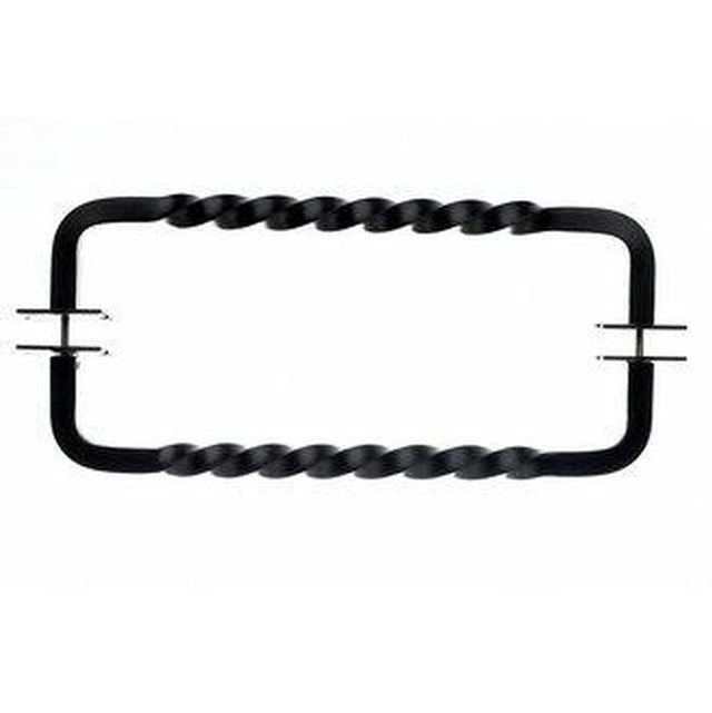 Top Knobs - Twist Appliance Pull 18 Inch (c-c) Patina Black - Patina Black