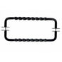 Top Knobs - Twist Appliance Pull 18 Inch (c-c) Patina Black - Patina Black