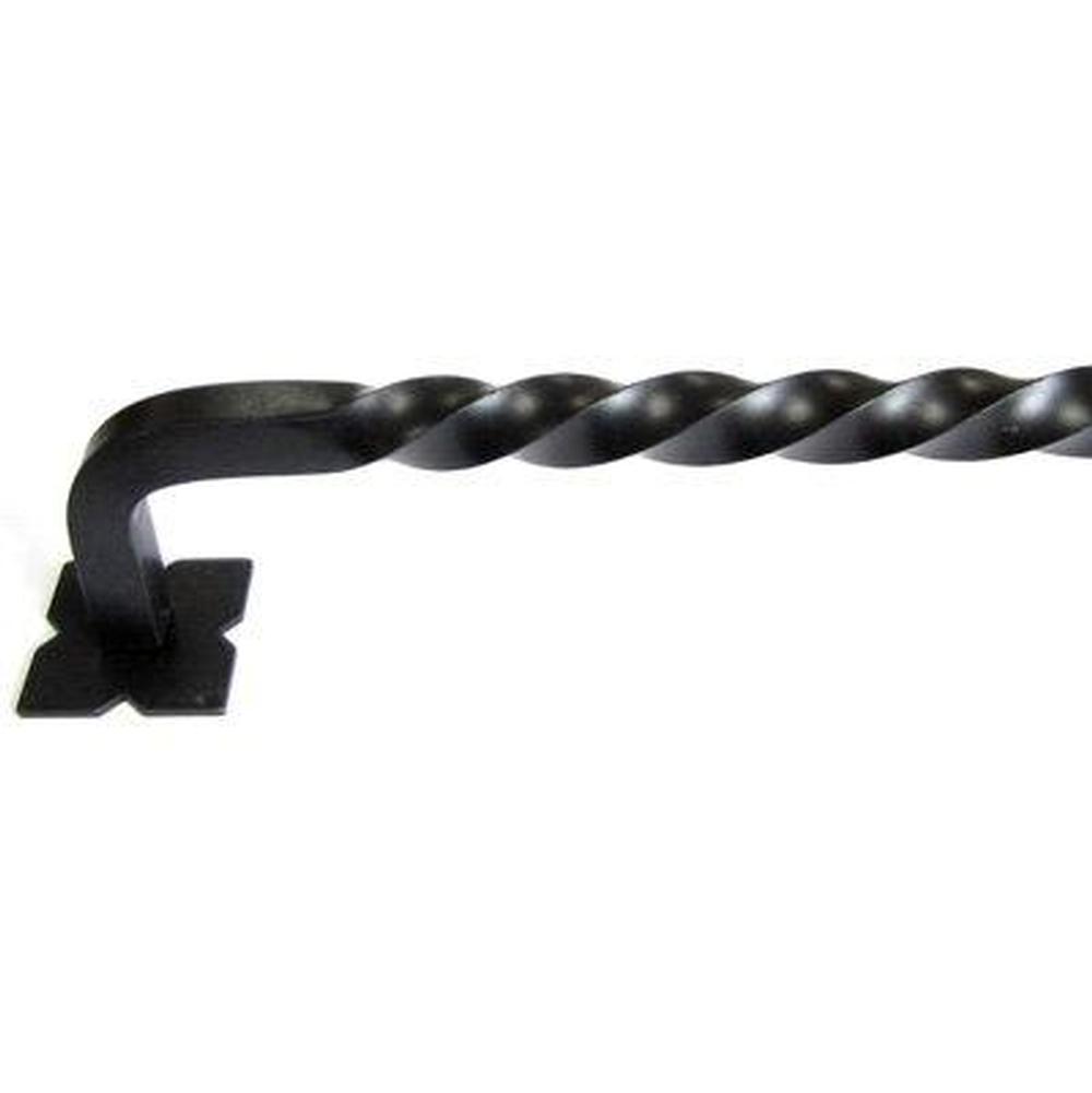 Top Knobs - Twist Appliance Pull 30 Inch (c-c) Patina Black - Patina Black