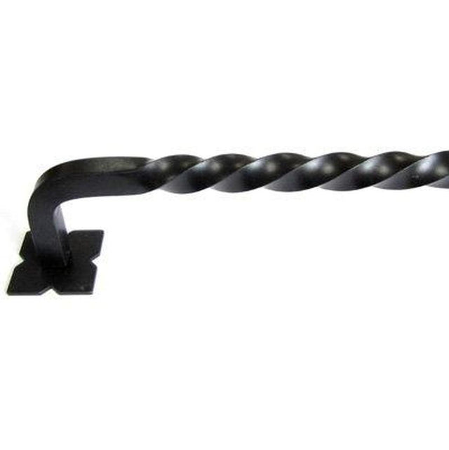 Top Knobs - Twist Appliance Pull 30 Inch (c-c) Patina Black - Patina Black