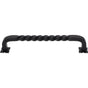 Top Knobs - Twist Pull 7 Inch (c-c) Patina Black - Patina Black