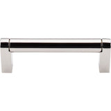 Top Knobs - Pennington Bar Pull 3 3/4 Inch (c-c) Polished Nickel - Polished Nickel
