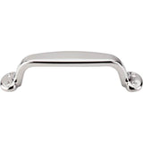 Top Knobs - Trunk Pull 3 3/4 Inch (c-c) Polished Nickel - Polished Nickel
