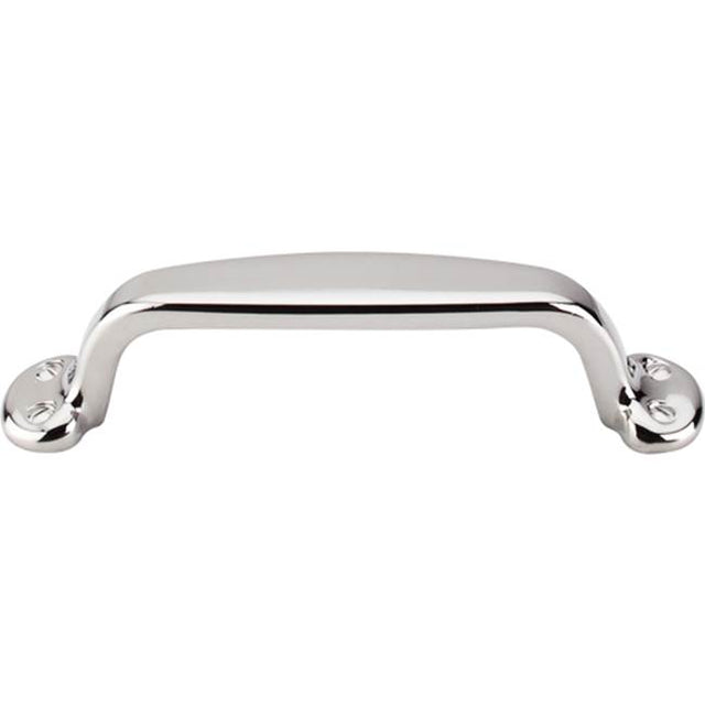 Top Knobs - Trunk Pull 3 3/4 Inch (c-c) Polished Nickel - Polished Nickel