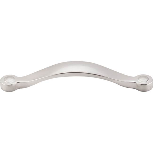 Top Knobs - Saddle Pull 5 1/16 Inch (c-c) Brushed Satin Nickel - Brushed Satin Nickel