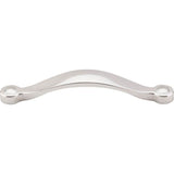 Top Knobs - Saddle Pull 5 1/16 Inch (c-c) Polished Nickel - Polished Nickel