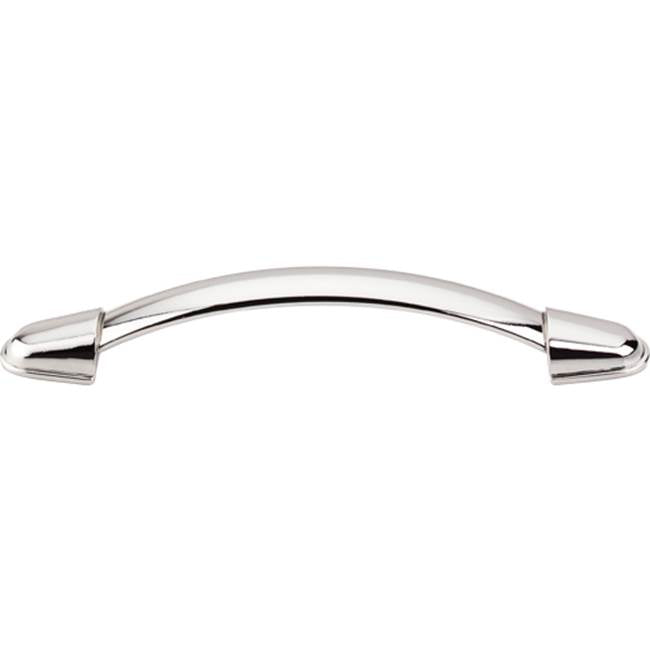 Top Knobs - Buckle Pull 5 1/16 Inch (c-c) Polished Nickel - Polished Nickel