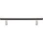 Top Knobs - Hopewell Bar Pull 5 1/16 Inch (c-c) Polished Nickel - Polished Nickel