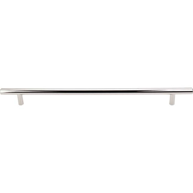 Top Knobs - Hopewell Bar Pull 11 11/32 Inch (c-c) Polished Nickel - Polished Nickel