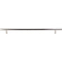 Top Knobs - Hopewell Bar Pull 11 11/32 Inch (c-c) Polished Nickel - Polished Nickel