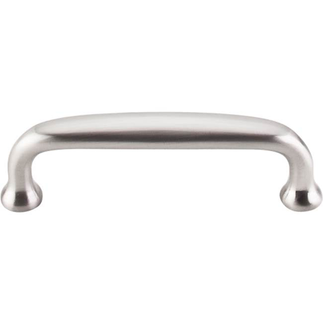 Top Knobs - Charlotte Pull 3 Inch (c-c) Brushed Satin Nickel - Brushed Satin Nickel