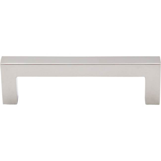 Top Knobs - Square Bar Pull 3 3/4 Inch (c-c) Polished Nickel - Polished Nickel