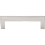 Top Knobs - Square Bar Pull 3 3/4 Inch (c-c) Polished Nickel - Polished Nickel