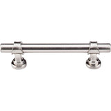 Top Knobs - Bit Pull 3 3/4 Inch (c-c) Brushed Satin Nickel - Brushed Satin Nickel