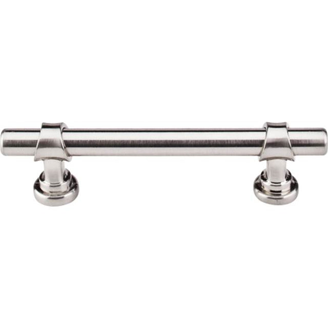 Top Knobs - Bit Pull 3 3/4 Inch (c-c) Brushed Satin Nickel - Brushed Satin Nickel