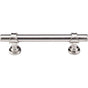 Top Knobs - Bit Pull 3 3/4 Inch (c-c) Brushed Satin Nickel - Brushed Satin Nickel