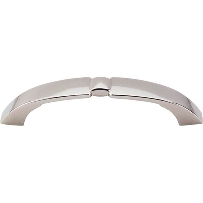 Top Knobs - Lida Pull 3 3/4 Inch (c-c) Polished Nickel - Polished Nickel