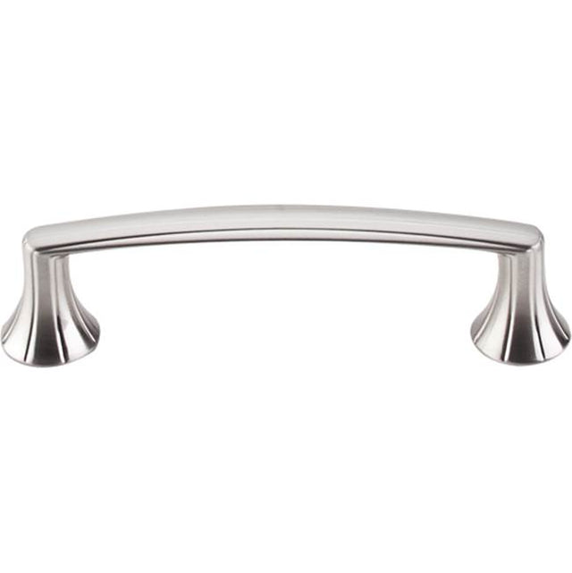 Top Knobs - Rue Pull 3 3/4 Inch (c-c) Brushed Satin Nickel - Brushed Satin Nickel