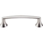 Top Knobs - Rue Pull 3 3/4 Inch (c-c) Brushed Satin Nickel - Brushed Satin Nickel