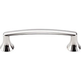 Top Knobs - Rue Pull 3 3/4 Inch (c-c) Polished Nickel - Polished Nickel