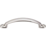 Top Knobs - Arendal Pull 3 3/4 Inch (c-c) Brushed Satin Nickel - Brushed Satin Nickel
