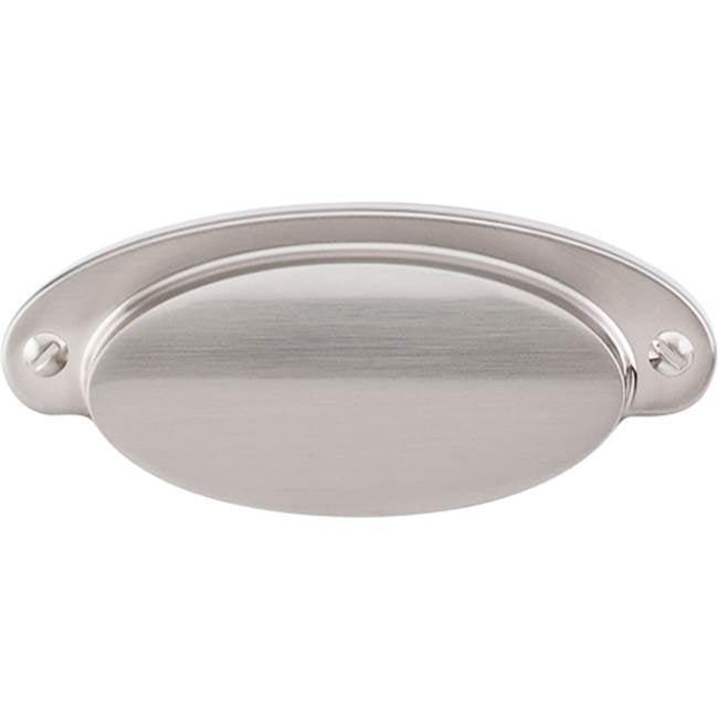 Top Knobs - Dakota Cup Pull 2 9/16 Inch (c-c) Brushed Satin Nickel - Brushed Satin Nickel