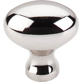 Top Knobs - Egg Knob 1 1/4 Inch Polished Nickel - Polished Nickel