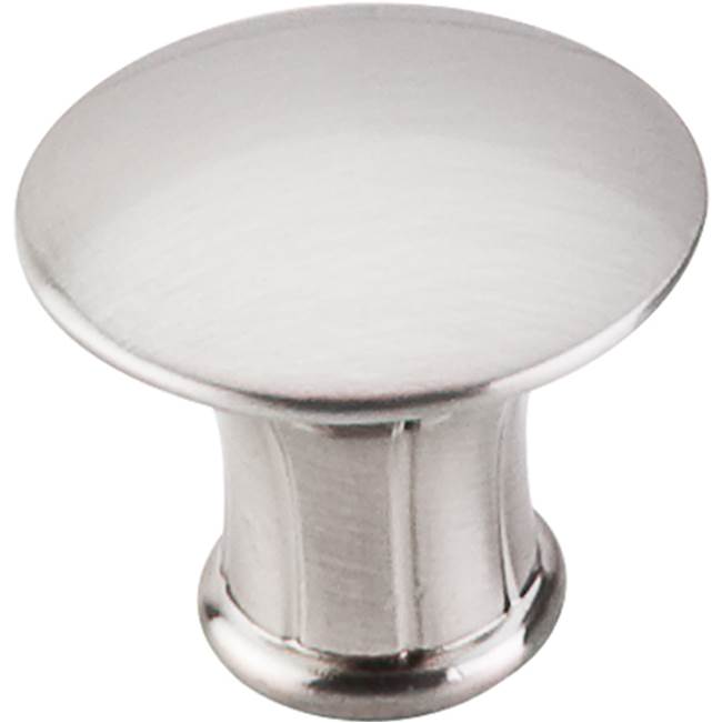 Top Knobs - Lund Knob 1 1/4 Inch Brushed Satin Nickel - Brushed Satin Nickel