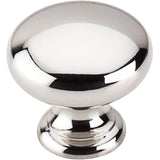 Top Knobs - Mushroom Knob 1 1/4 Inch Polished Nickel - Polished Nickel