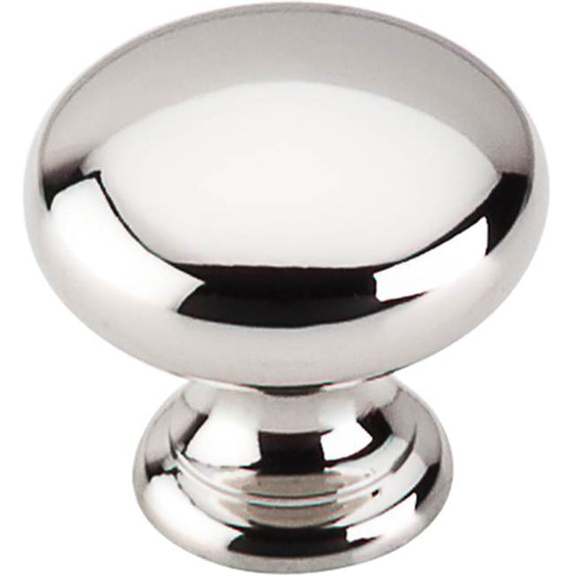 Top Knobs - Mushroom Knob 1 1/4 Inch Polished Nickel - Polished Nickel